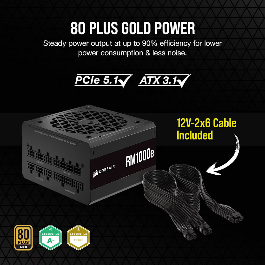 CORSAIR RMe Series RM1000e - POWER SUPPLY