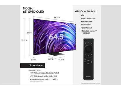 SAMSUNG SMART TV 4K OLED S9 65IN