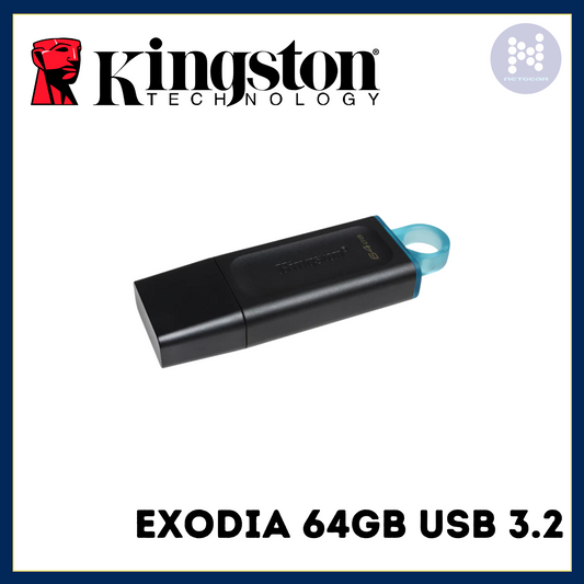 KINGSTON DATA TRAVELER EXODIA 64GB USB 3.2 PENDRIVE