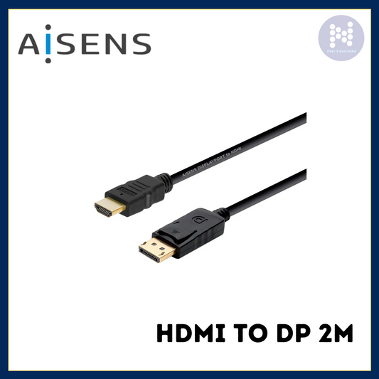 AISENS 2M DP TO HDMI CABLE