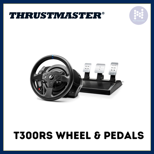 THRUSTMASTER T300RS GT FORCE EDITION WHEEL AND PEDALS