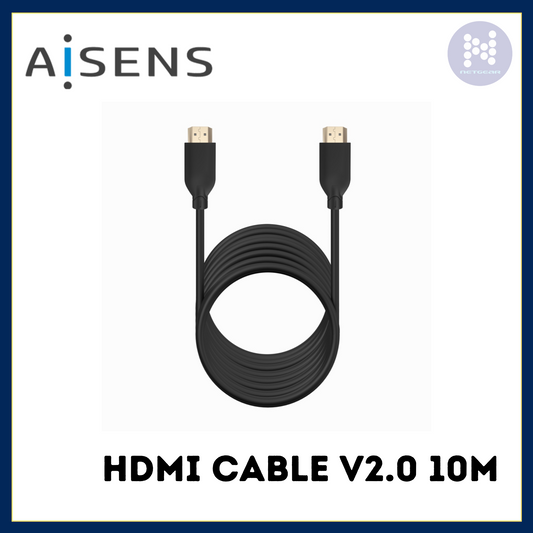 AISENS HDMI CABLE V2.0 10M BLACK