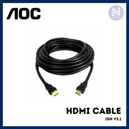 AOC HDMI CABLE 15M HDMI V2.1
