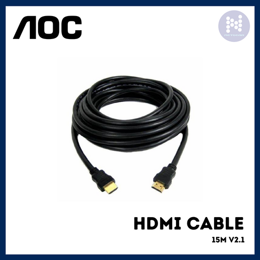 AOC HDMI CABLE 15M HDMI V2.1