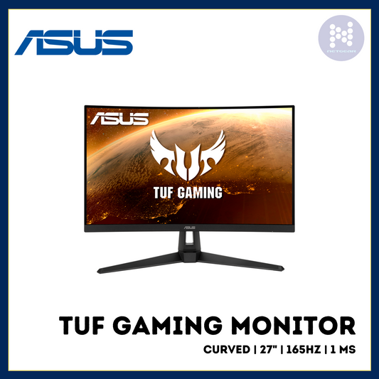 ASUS TUF 27"Gaming Curved monitor 165Hz 1ms