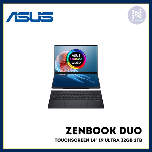 ASUS ZENBOOK OLED DUO TOUCHSCREEN 14 I9ULTRA 32GB 2TB W11PRO
