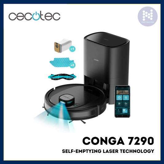 CECOTEC CONGA 7290 WITH SELF-EMPTYING LASER TECNLOGY