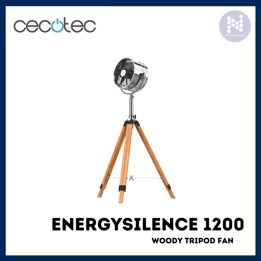 CECOTEC ENERGYSILENCE 1200 WOODY TRIPOD FAN
