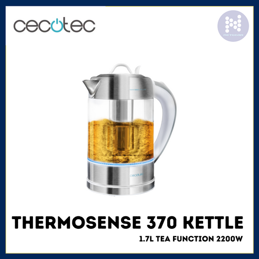 CECOTEC THERMOSENSE 370 CLEAR KETTLE 1.7L TEA FUNCTION  2200W