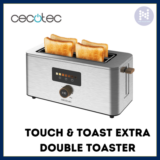 CECOTEC TOUCH & TOAST EXTRA DOUBLE TOASTER