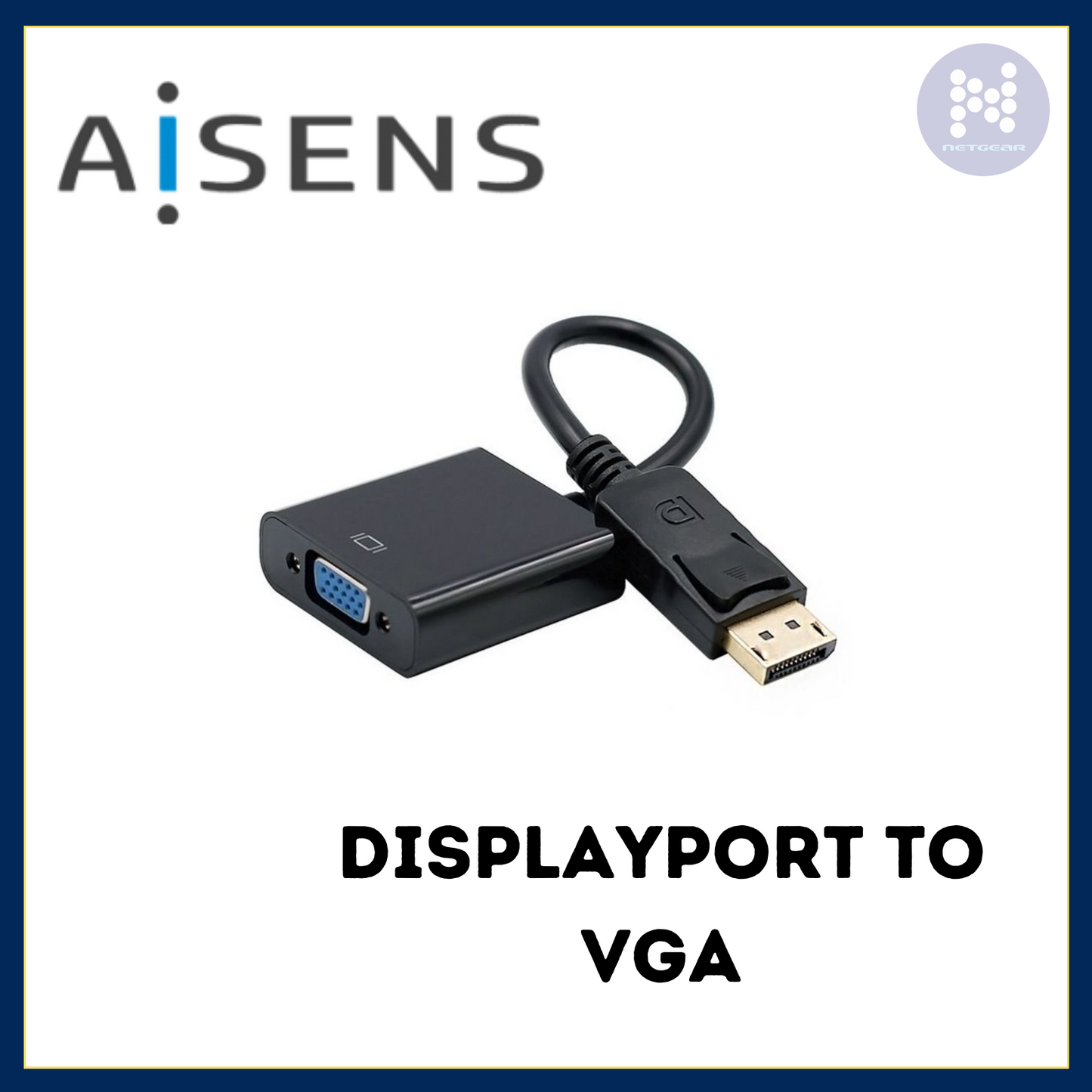 DisplayPort to VGA Adapter