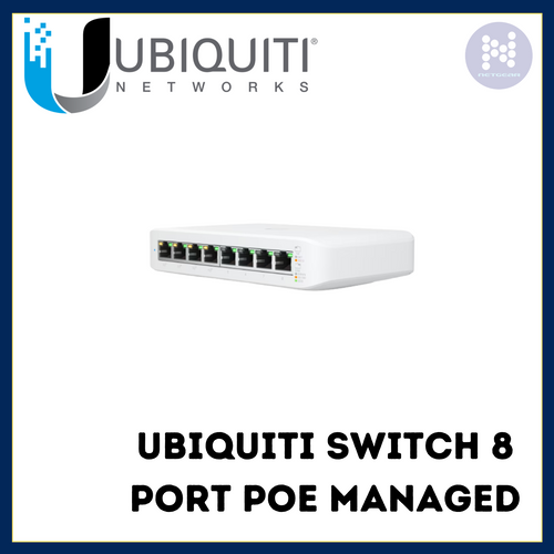 UBIQUITI UNIFI SWITCH LITE 8 PORT POE MANAGED