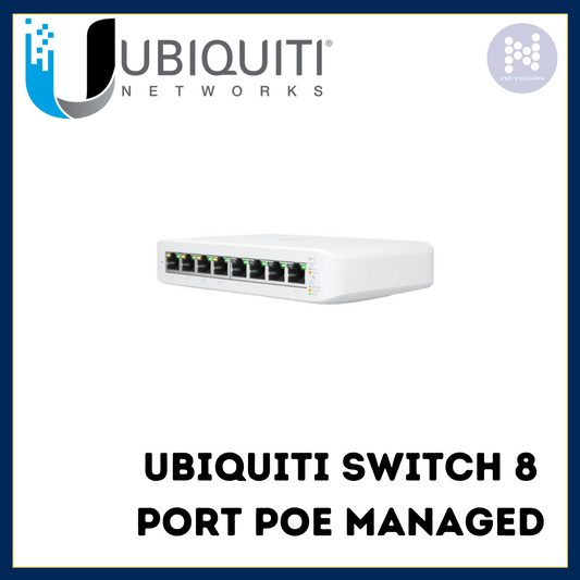 UBIQUITI UNIFI SWITCH LITE 8 PORT POE MANAGED