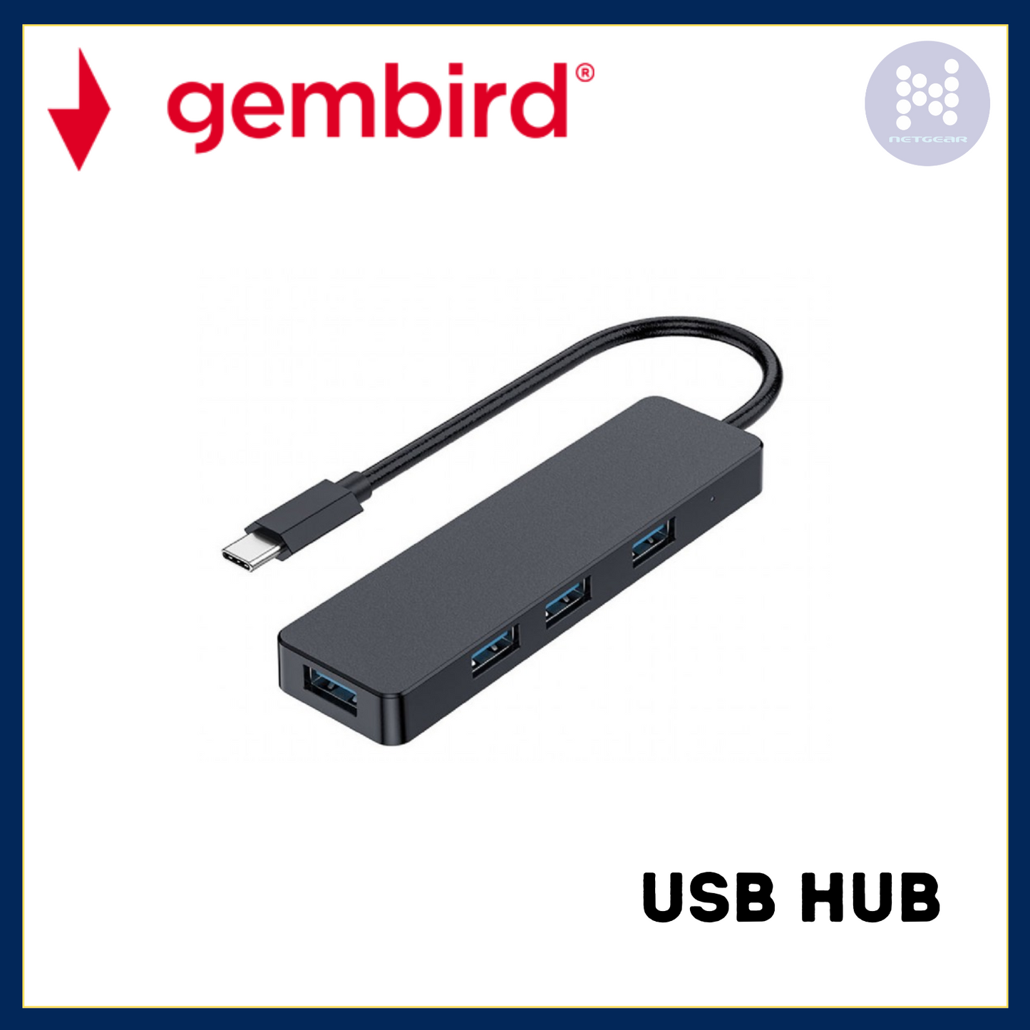 4-port USB 3.1 (Gen 1) Type-C hub