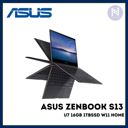 ASUS ZENBOOK S13 3k OLED i7 ULTRA 16GB 1TB W11H