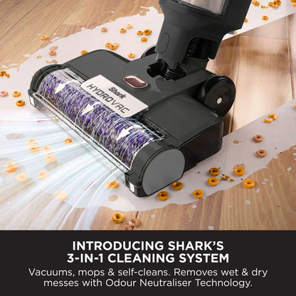 SHARK HYDROVAC CORDLESS 3 IN 1