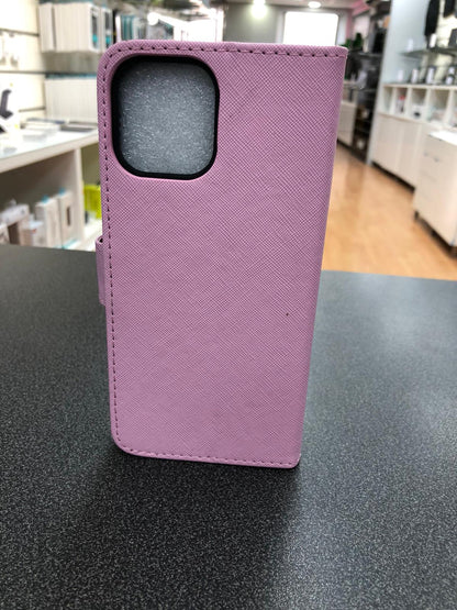 CASE IPHONE 12 PRO MAX CROSS GRAINLIGHT PINK