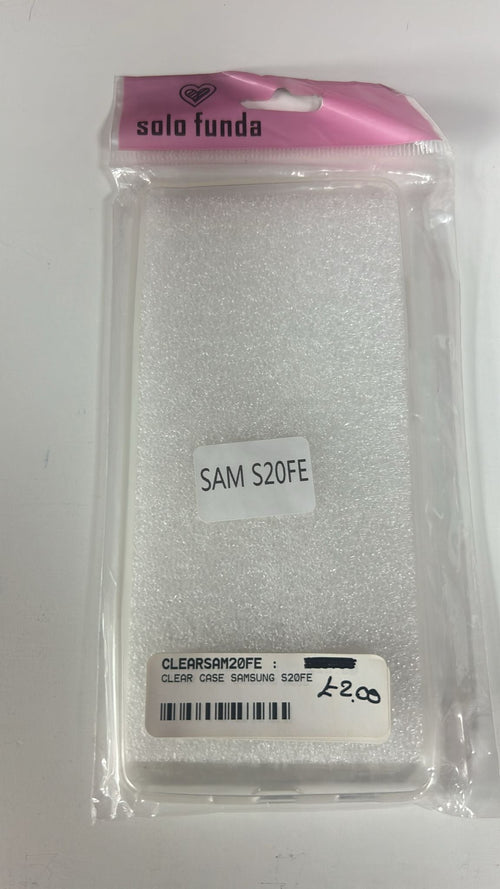 CLEAR CASE SAMSUNG S20FE