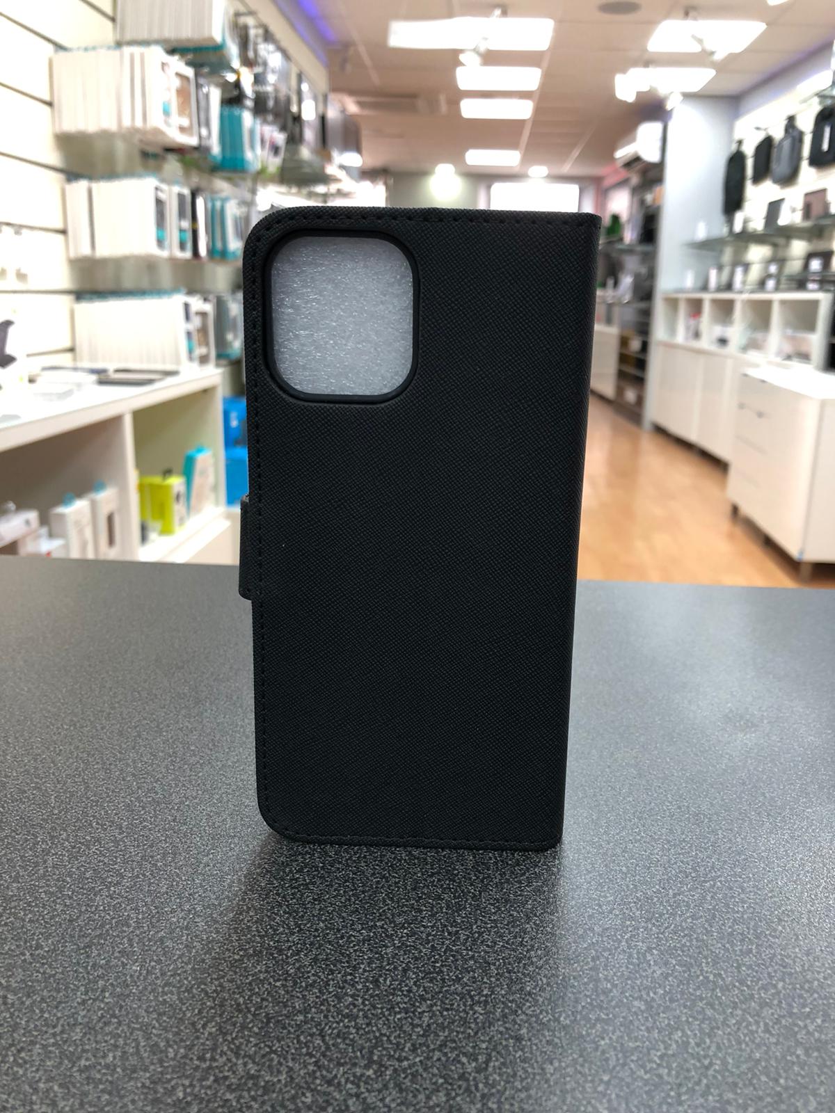 CASE IPHONE 12 PRO MAX CROSS GRAIN BLACK