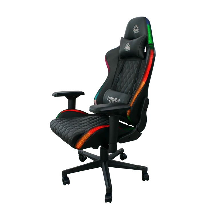 KEEPOUT GAMING CHAIR BLACK RGB