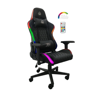 KEEPOUT GAMING CHAIR BLACK RGB