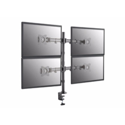 13-27" Articulating Quad Monitor Desk Mount Bracket"