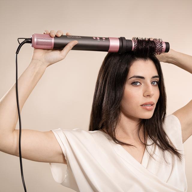 Cecotec air brush Bamba CeramicCare 8in1 AirGlam Black