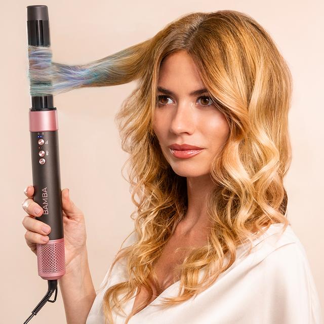 Cecotec air brush Bamba CeramicCare 8in1 AirGlam Black
