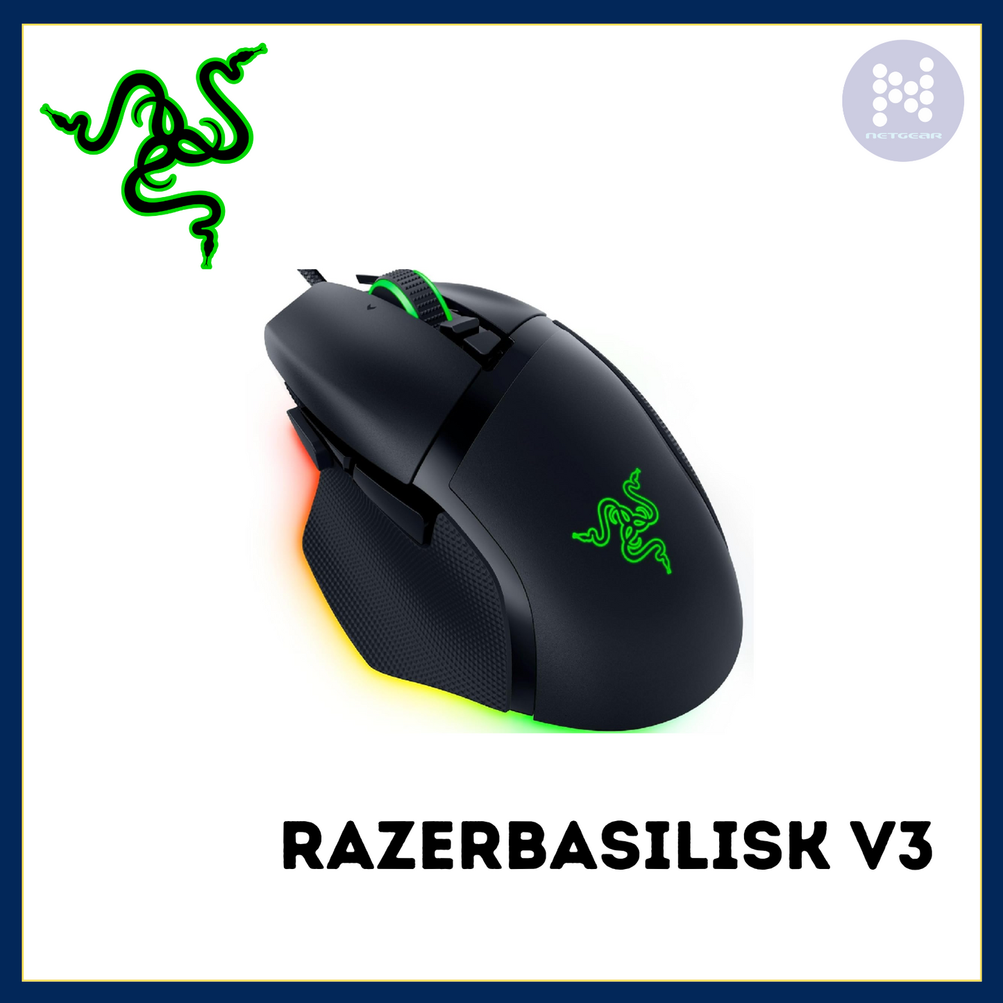 RAZER BASILISK V3 35K GAMING MOUSE