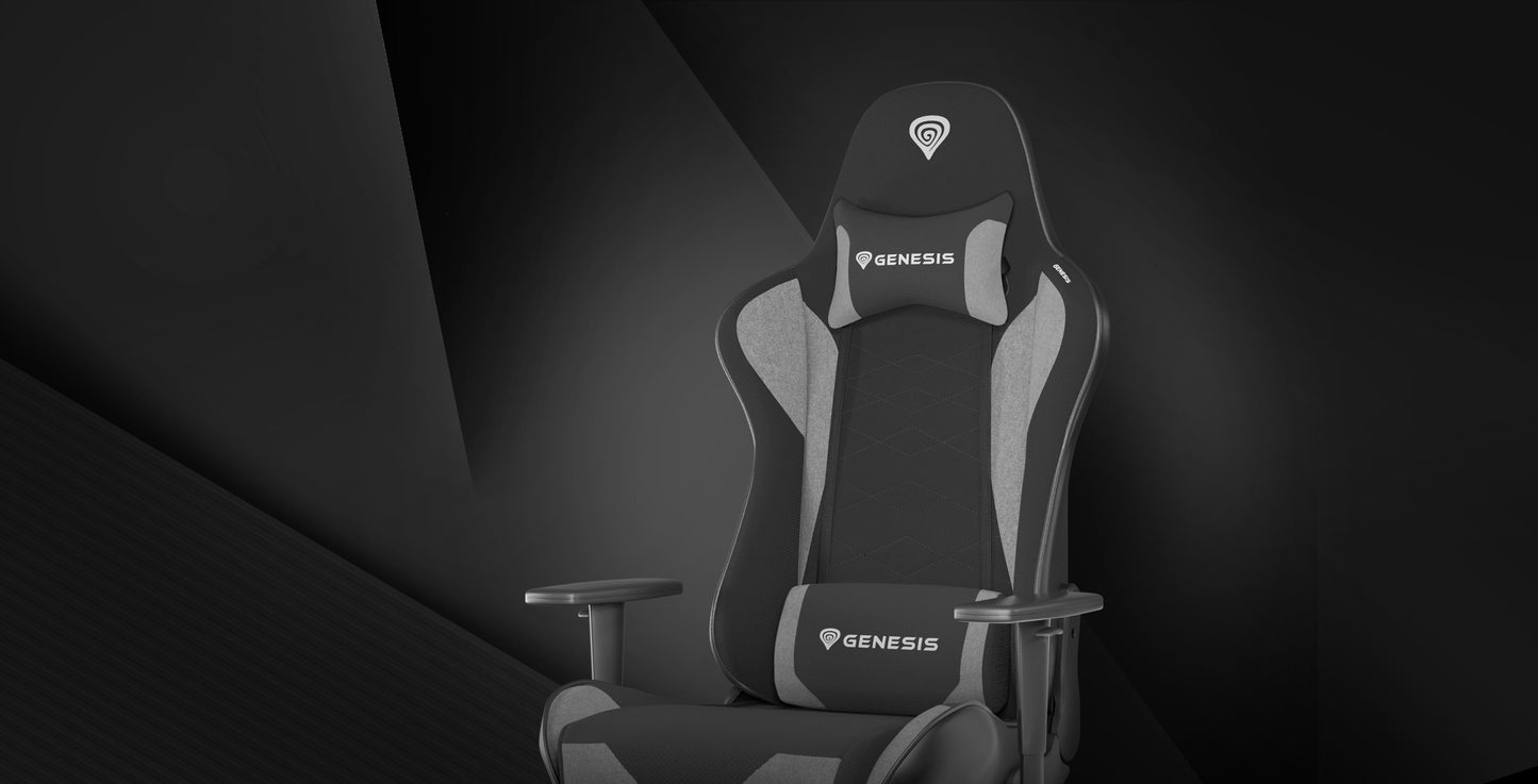 GENESIS NITRO 440 G2 GAMING CHAIR BLACK & GREY