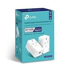 AV1000 GB Powerline Adapter Kit 1-Port AC Pass Through