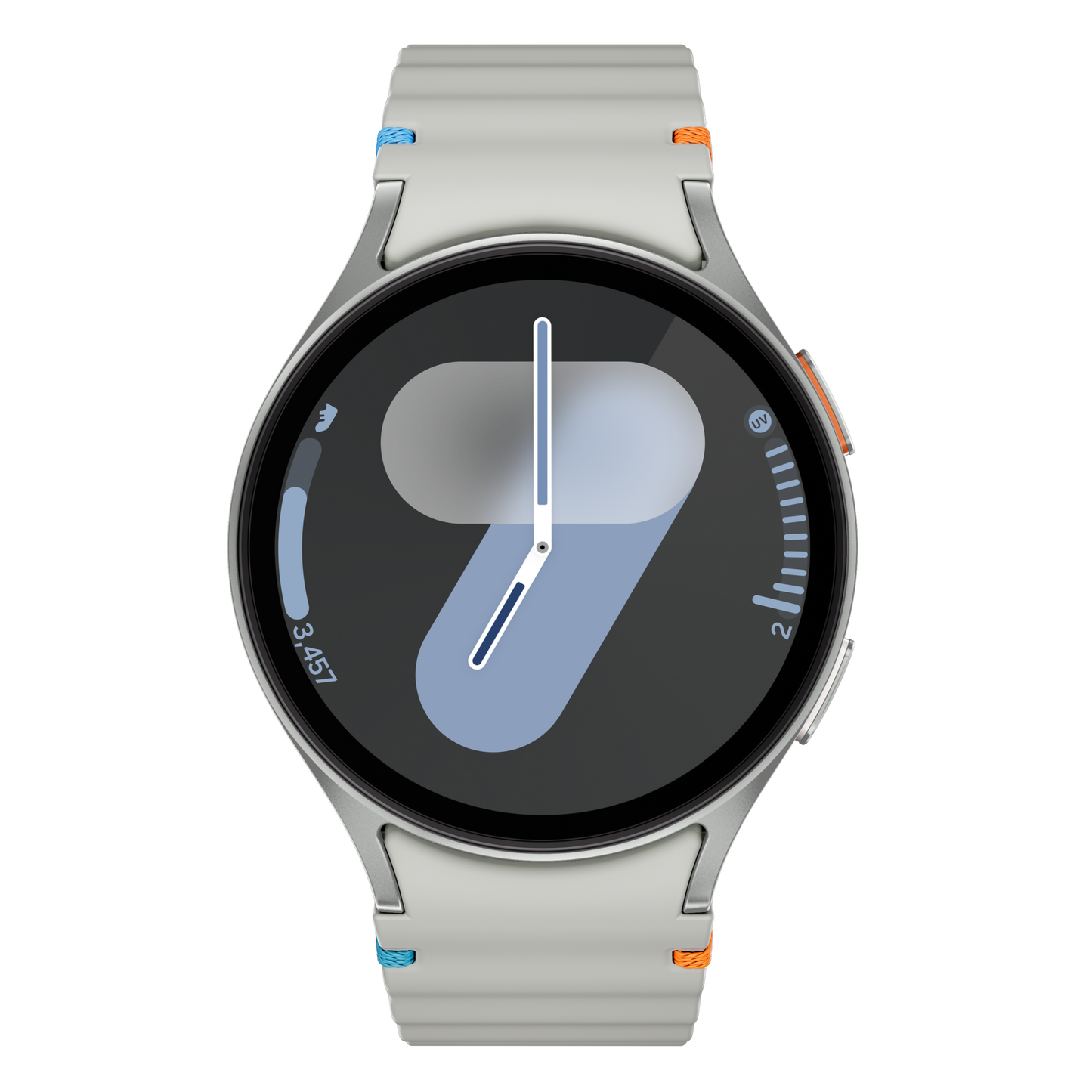 SAMSUNG GALAXY WATCH 7 SILVER WITH AI FITNESS TRACKER