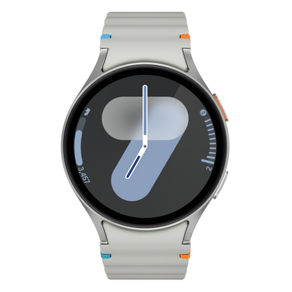 SAMSUNG GALAXY WATCH 7 SILVER WITH AI FITNESS TRACKER