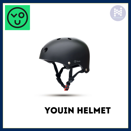 YOUIN BLACK HELMET SIZE L