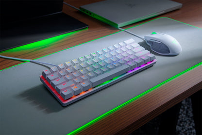 RAZER HUNTSMAN MINI KB WHT RED SWITCH