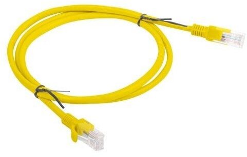 LANBERG CABLE CAT6 1M YELLOW