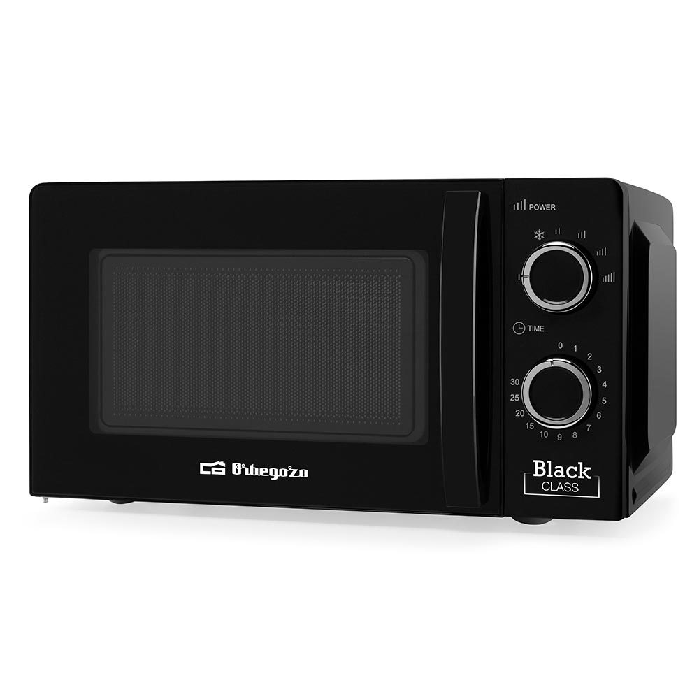 ORBEGOZO 20 L 700W BLACK MICROWAVE