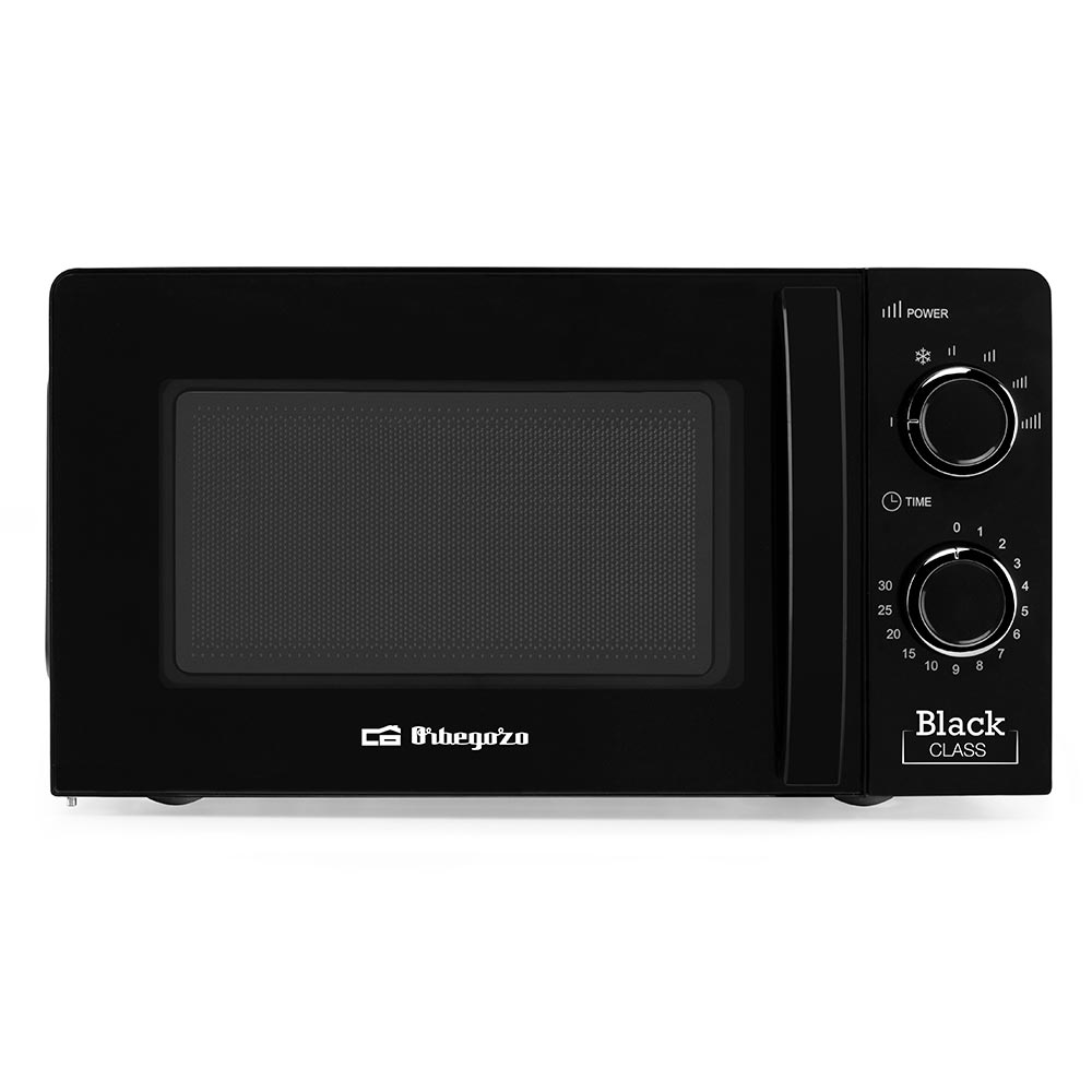 ORBEGOZO 20 L 700W BLACK MICROWAVE