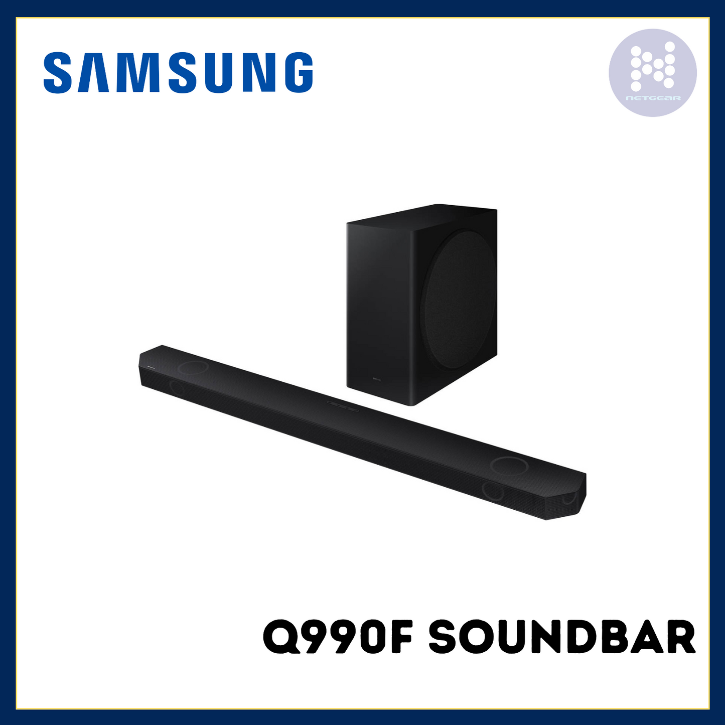 Q990F Q-Series 11.1.4ch Soundbar with Subwoofer & Rear Speakers