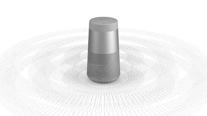 BOSE SOUNDLINK REVOLVE II BLUETOOTH SPEAKER. SILVER