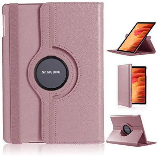 360 Degree Rotating  PINK CASE Tab A7 10.4"T500 T505/07