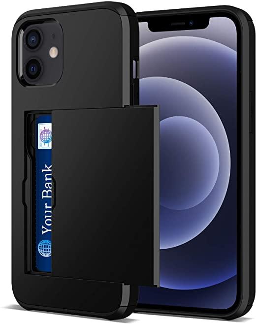 SLIDE CARD HOLDER BACK CASE FOR IPHONE 13