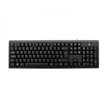 V7 USB/PS2 Wired Keyboard UK